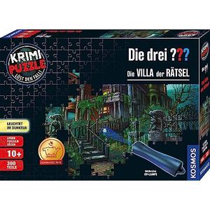 Krimipuzzle ??? 300 Teile/Die Villa der Rätsel: 1 Spieler oder im Team