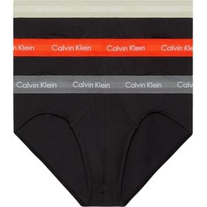 Calvin Klein - Hip Brief - Zwart - 3pk - Heren Heupbroek