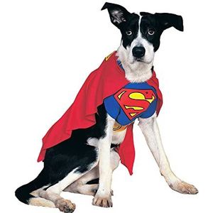 Rubie's 887892S officiële Superman huisdier hond kostuum, klein