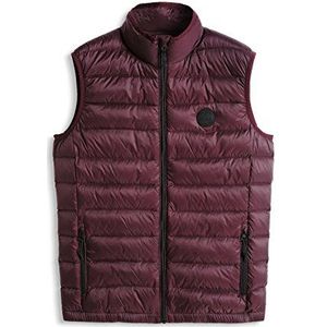 edc by Esprit Herenvest, rood (bordeaux red 600), S