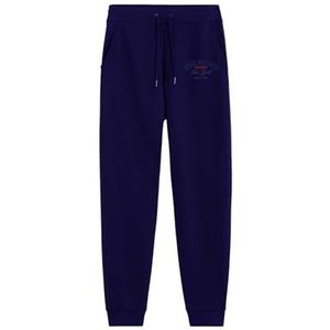 Redskins Joggingbroek en chino's, sport, nauwsluitend, casual, kinderkleding, jongens, meisjes, winter, warm, model TR RS4096, marineblauw, 16 jaar, Blauw, 16 ans