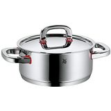 WMF Premium One Kookpot Koekenpan Inductie 20cm 2,5l - Roestvrij Staal - Zilver