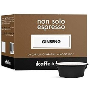 80 Capsules Ginseng - Compatibel met Lavazza koffiemachines A Modo Mio - Il Caffè Italiano