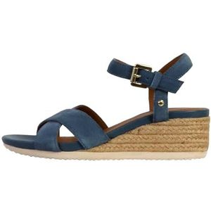 Geox D Ischia Corda B Wedge Sandaal, Avio, 40 EU, V51 TG, 40 EU