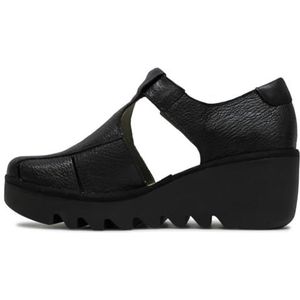 Fly London Dames BURI481FLY schoenen, zwart, 36 EU, Zwart, 36 EU