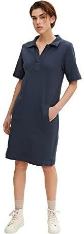 TOM TAILOR - Sweatjurk - Midnight Sail - Met Zakken - 100% Biologisch Katoen
