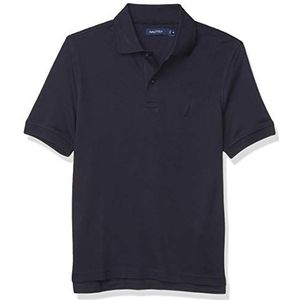 Nautica Heren Classic Fit Interlock poloshirt