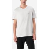 TOMMY JEANS Heren TJM XSLIM Jaspe HTR TEE EXT DM0DM20363, Grijs, XS, Grijs (Lt Grey Htr), XS