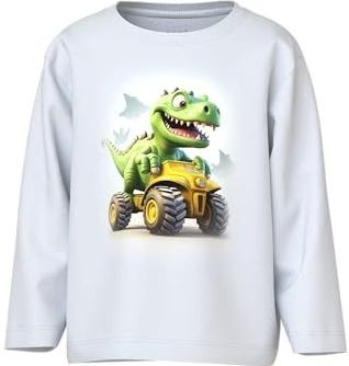 Name It Blouse - NmmVoto - Bright White/Race Dino - Name It - 2 jaar (92) - Shirts