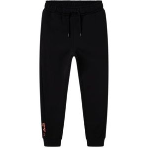 NAME IT Jongens Nkmnokas Nreg Sweat Pant Bru sweatbroek, zwart, 128
