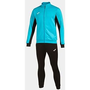 Tracksuit - Gevoerd - Polyester Fleece - Hoge Kraag - Contrasterende Lijnen