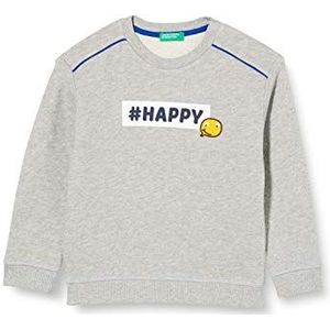 United Colors of Benetton Sweatshirt met capuchon voor kinderen. - grijs - 82