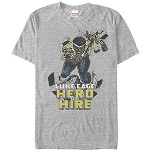 Marvel Defenders - Hero For Hire Unisex Crew neck T-Shirt Melange grey 2XL