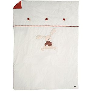 Baby chocolade deken rood 100 x 140 cm