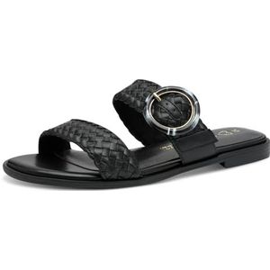 MARCO TOZZI 2-27104-44 damessandalen, zwart, 36 EU