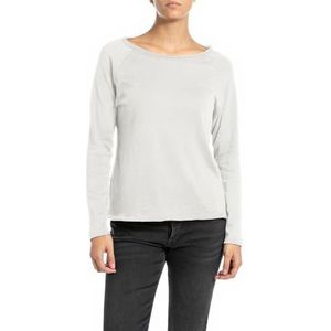 Replay T-shirt voor dames, 412 boter wit, L