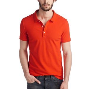ESPRIT Collection Poloshirt voor heren 034EO2K006, Oranje (Vibrant Orange), XXL