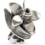 Trollbeads Damesbead 925 sterling zilver wit TAGBE-00038, Eén maat, Zilver, Geen edelsteen