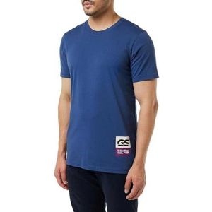 G-STAR RAW Heren Back Gr Slim R T T-shirt, blauw (Rank Blue D23730-336-868), XS