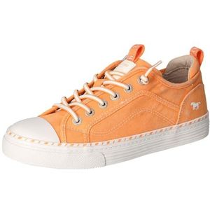 MUSTANG 1376-308 Sneakers voor dames, oranje, 42 EU, oranje, 42 EU