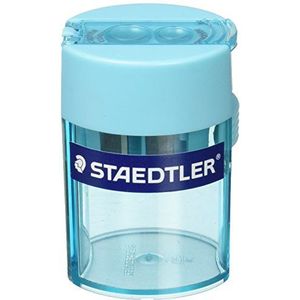 Staedtler 512 006-37 kunststof puntenslijper, blauw, 10 stuks