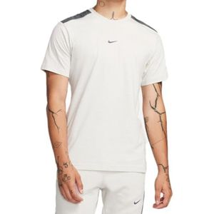 Nike Grafisch T-shirt Licht Been/IJzeren Grijs XL