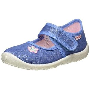 Superfit Spotty Slippers voor babymeisjes, blauw 8000, 18 EU