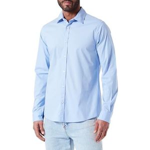 Scotch & Soda Essential Poplin Shirt voor heren, Ocean Mist 4133, S