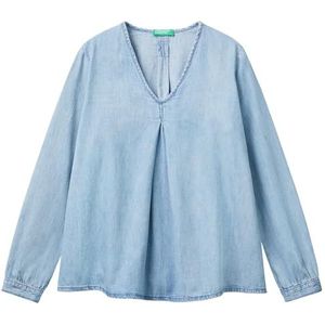 United Colors of Benetton blouse, Blauw, M