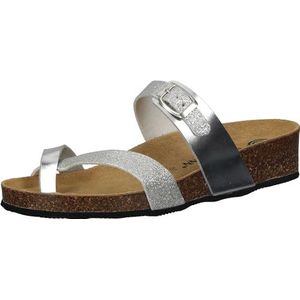 Dr. Brinkmann Dames 700525-92 Slippers, 40 EU, zilver, 40 EU