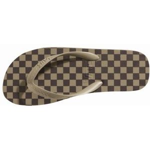 Vans M KEEL PRINT KHAKI/ESPRESSO CHECKER