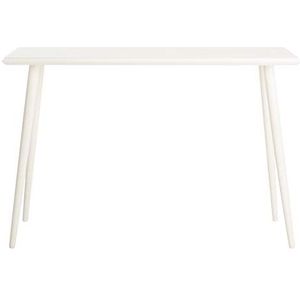 Safavieh Herman Mid-Century consoletafel, tandhout, wit, 40 x 120 x 81