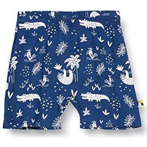 loud + proud Jongens allover print van organic katoen shorts