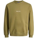 JACK & JONES Jornorrebro Emb Sweat Crew Noos, olijf, L