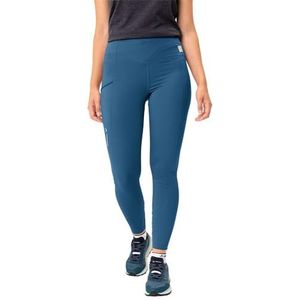 VAUDE - Essentiële - Legging - Zwart - Zeer Elastisch Materiaal, Binnenzak, Elastische Tailleband