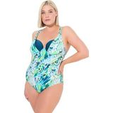 Ulla Popken - Badpak - Groen - Beugelbikini's