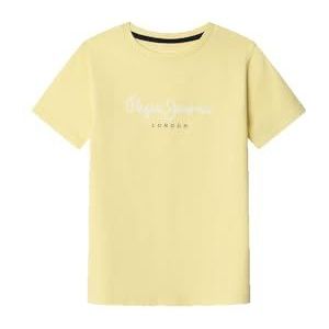 Pepe Jeans Jongen's NEW ART T-shirt, Geel (SORBET CITROEN GEEL), 16, Geel (sorbet Citroengeel), 16 jaar