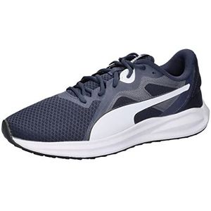 PUMA Twitch Runner Fresh heren Hardloopschoen Hardlopen,Puma Navy PUMA Wit,44 EU