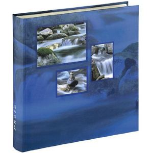 Hama Jumbo Fotoalbum Singo, 30 x 30 cm, 100 Pagina's, 50 Vellen, 400 Foto's, Aqua