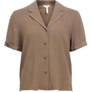 Objsanne S/S Re Shirt Noos, Morel, 38