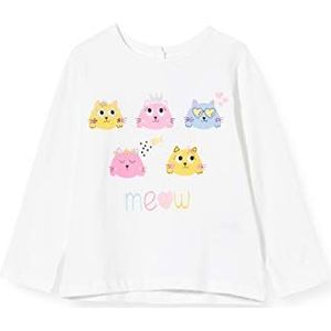 Chicco T-shirt Manica Lunga Bimba mouwloze trui voor baby's, meisjes - wit - 52