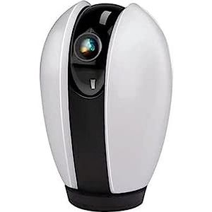alpina Smart Home Wifi-camera, bewakingscamera, zwenk- en kantelbaar, 230 V, Full HD 1080p, hondencamera, geluids- en bewegingsmelder, Smart Home-app