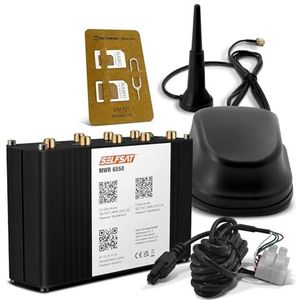 SELFSAT - MWR 6550 - WLAN-router - Zwart - 5G Cat 20 - Tot 3,4 Gbps