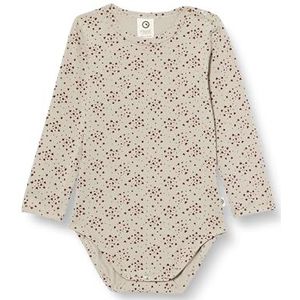 Müsli by Green Cotton Babymeisje Love L/S Body Base Layer, Soft Green/Cabernet, 74