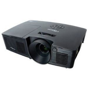 Optoma W312 DLP-projector (WXGA, contrast 2000:1, 1280 x 800 pixels, 3200 ANSI lumen, VGA, HDMI) zwart
