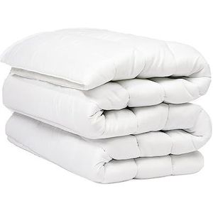 OHS Anti-allergie King Size Matrastopper, traagschuim matrastopper voor kingsize bed, matrasbeschermer tegen allergie�ën en huisstofmijt, zachte comfortabele stevige topper