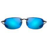 Maui Jim Hookipa 807 zonnebril, blauw (Smoke Grey (B407-11), 64/17/130