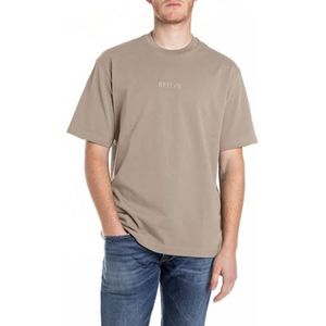 Replay T-shirt voor heren, 829 Stone, XL