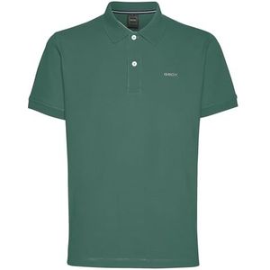 Geox Heren M Polo Shirt, Forest Green, S, forest green, S
