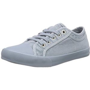 s.Oliver dames 23656 sneakers, Blauw denim 802, 37 EU